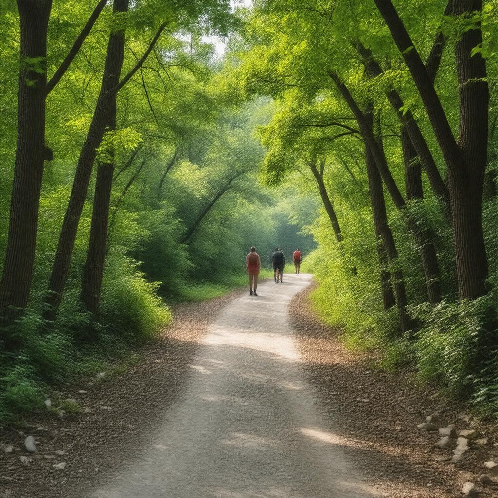 AI-created image of Old Veteran Trail