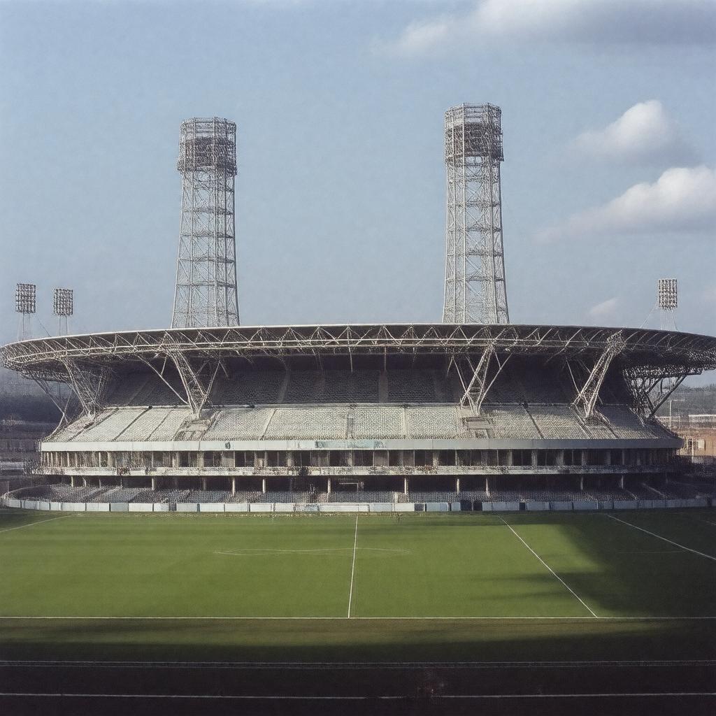 AI-created image of Old Wembley Stadium