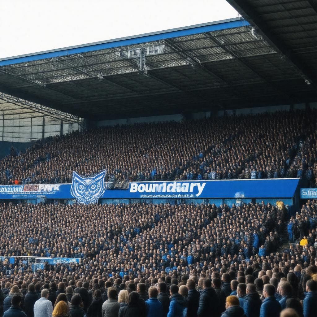 AI-created image of Oldham Athletic