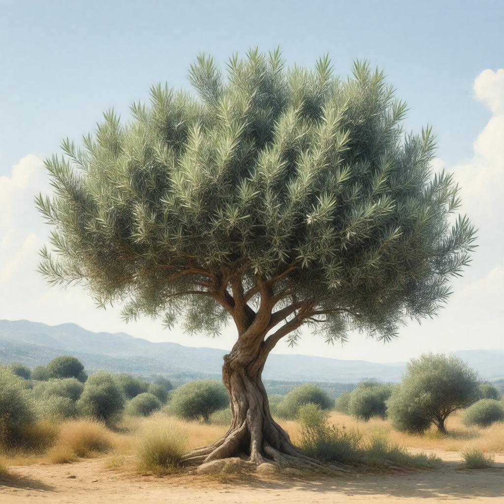 Click to view larger image AI-created image of Oleaceae