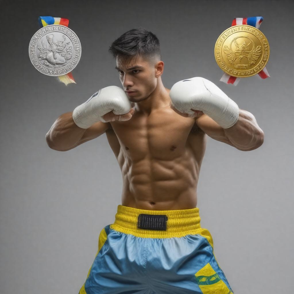 AI-created image of Oleksandr Khyzhniak