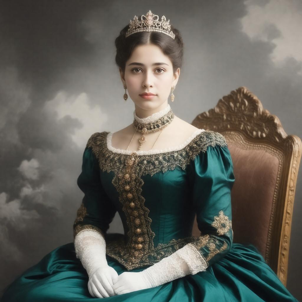 AI-created image of Olga Nikolaevna of Russia