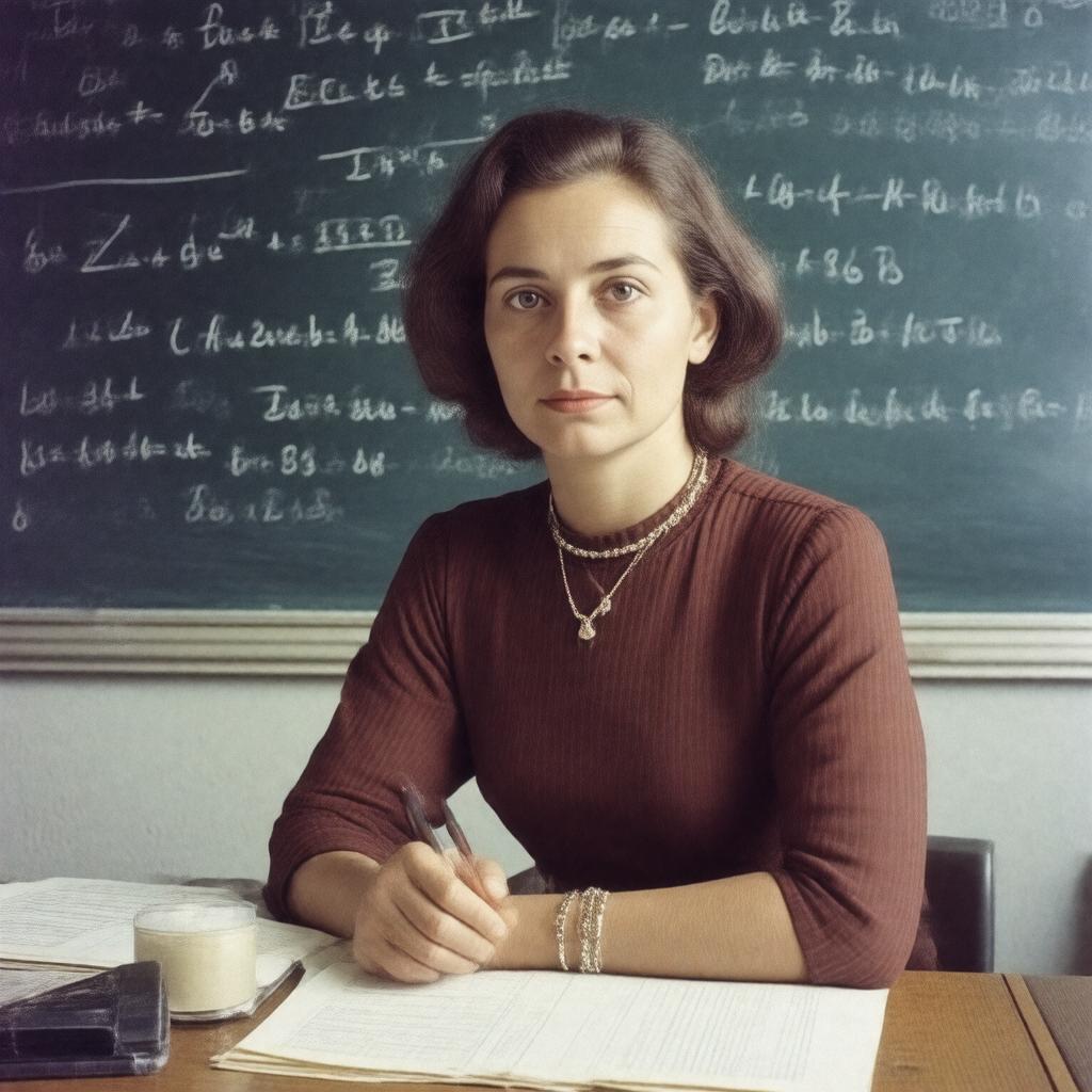 AI-created image of Olga Taussky-Todd