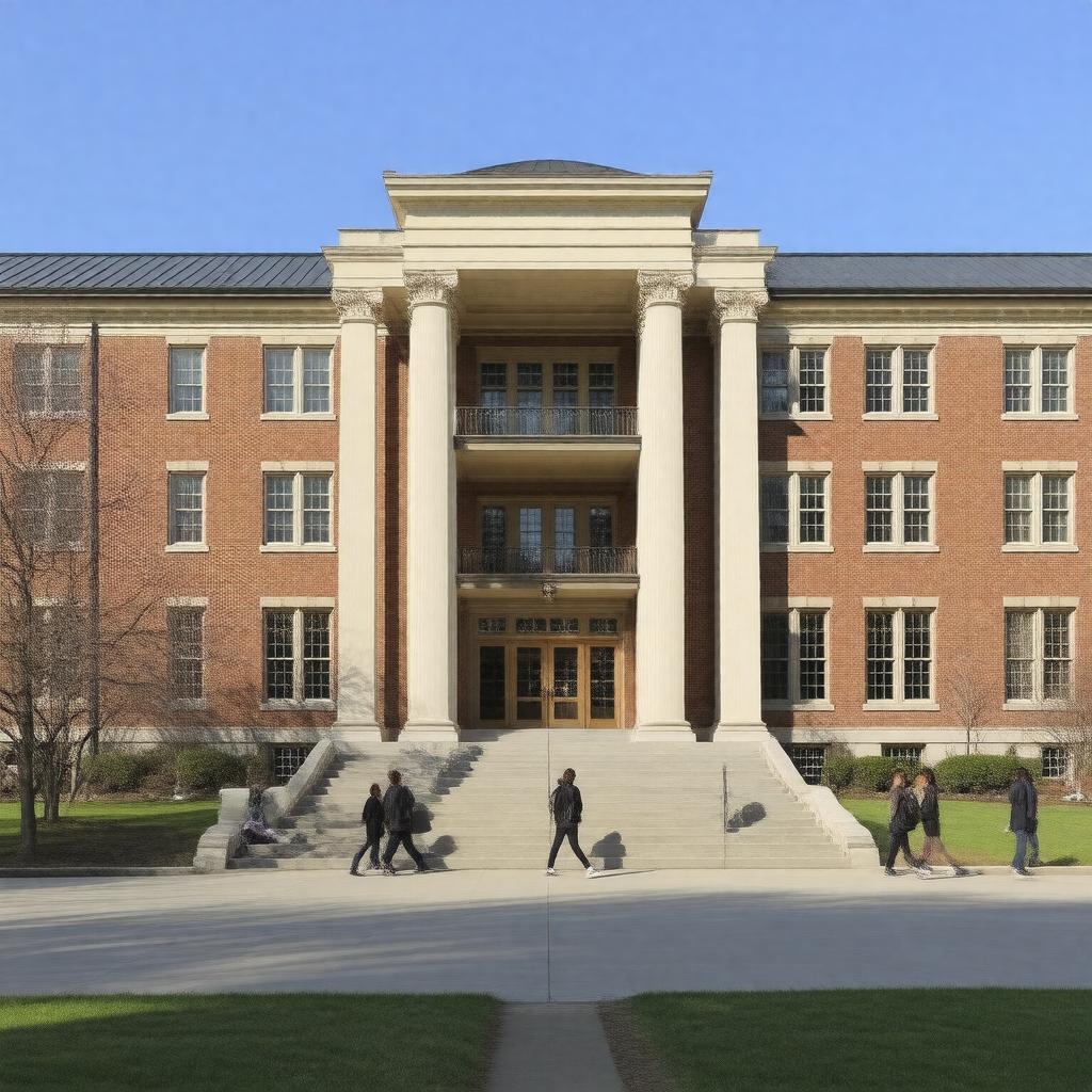 AI-created image of Olin Center