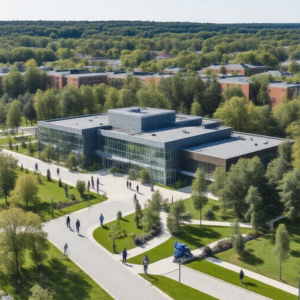 AI-created image of Olin College of Engineering