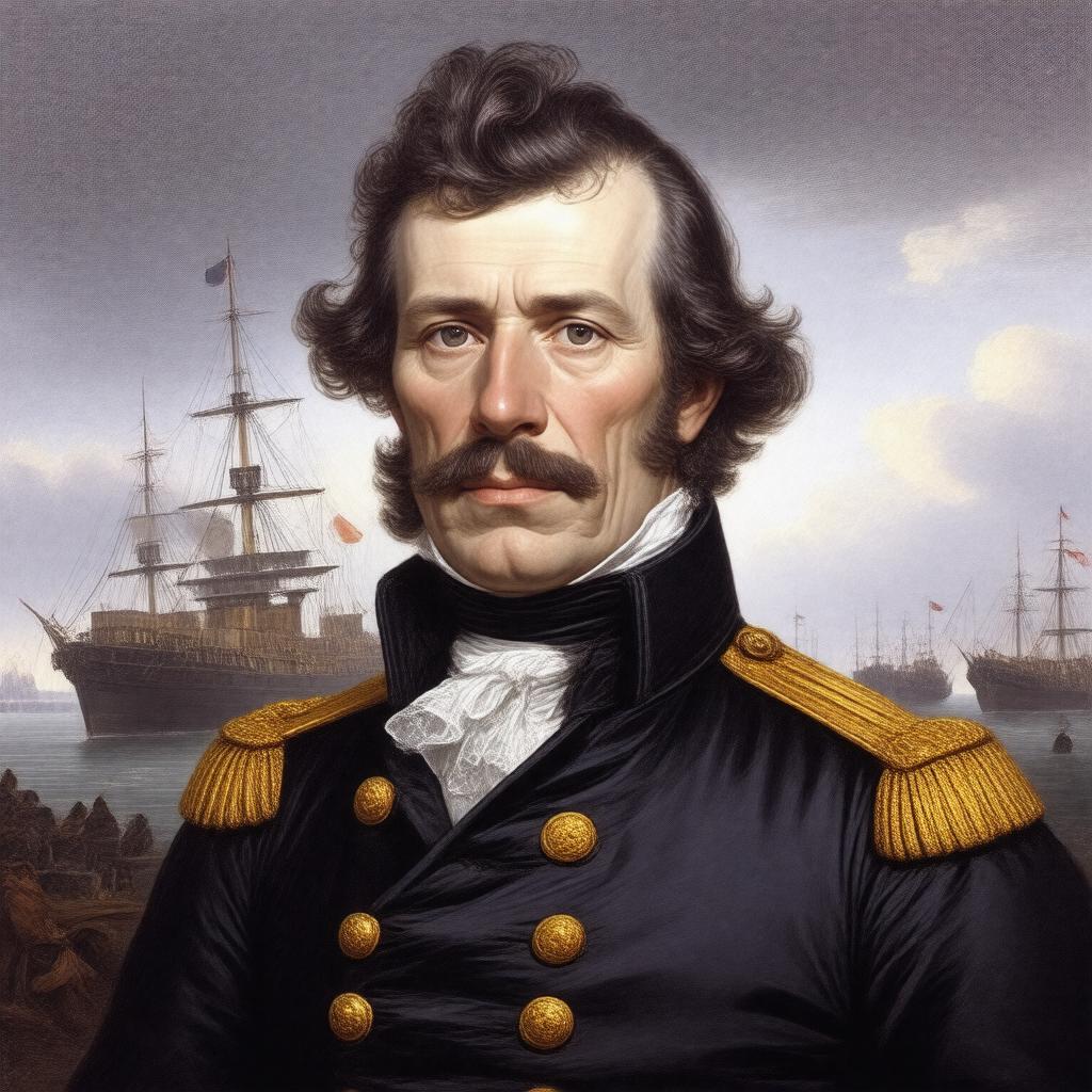 AI-created image of Oliver Hazard Perry