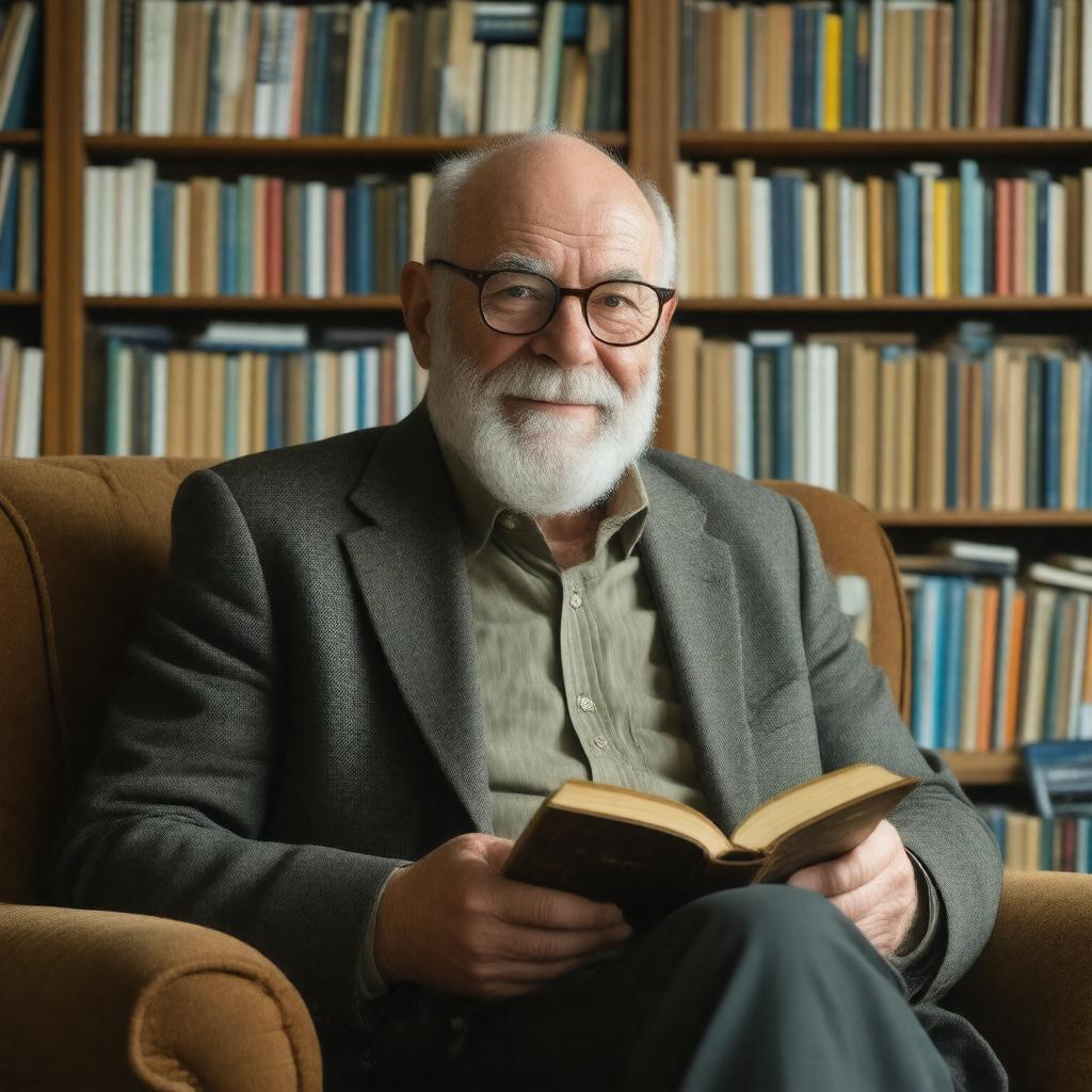 AI-created image of Oliver Sacks