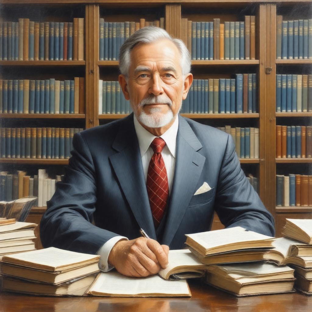 AI-created image of Oliver Williamson