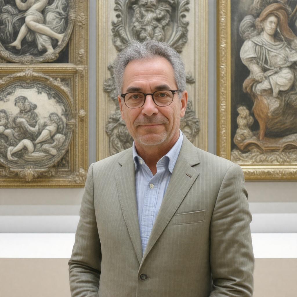 AI-created image of Olivier Gabet