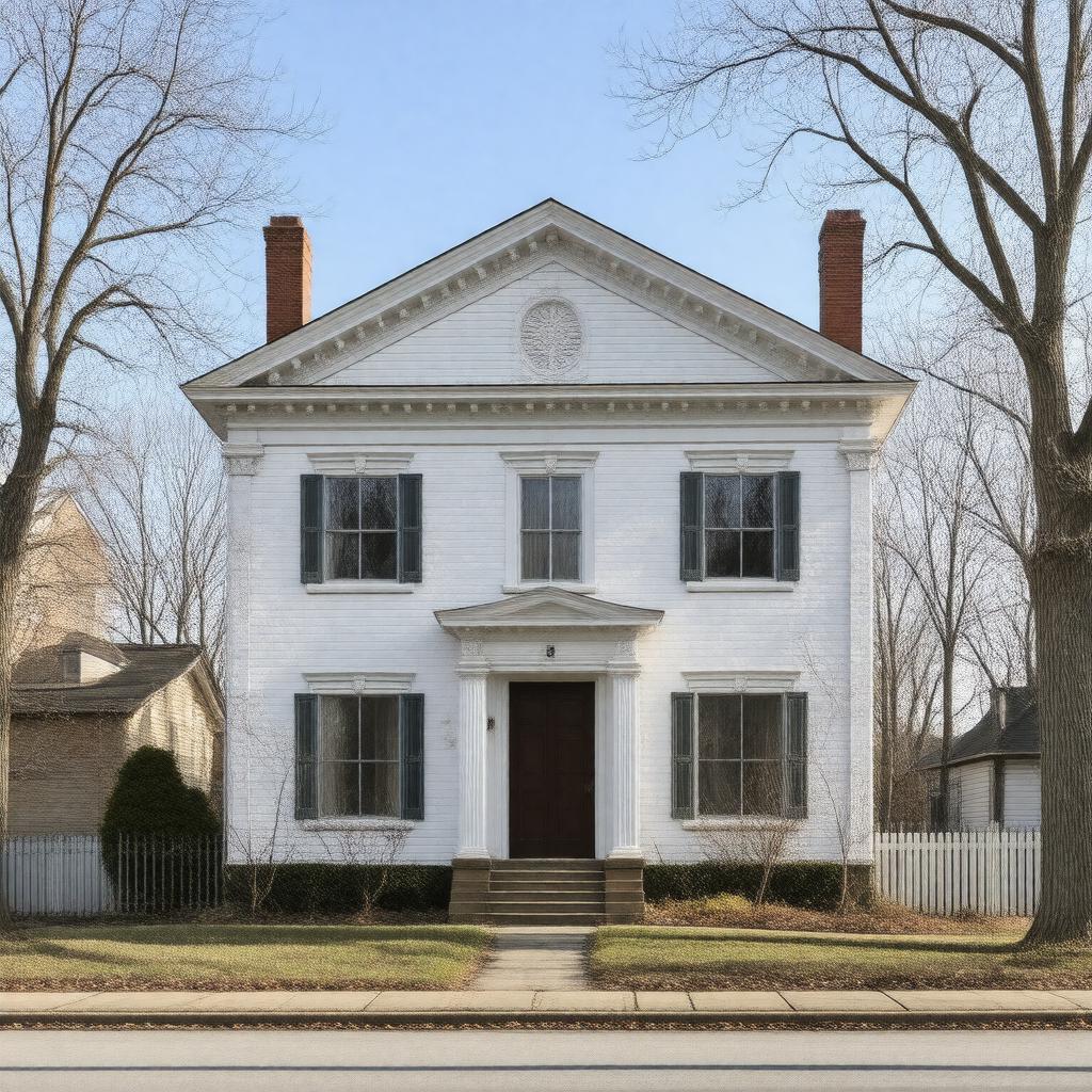 AI-created image of Olney House