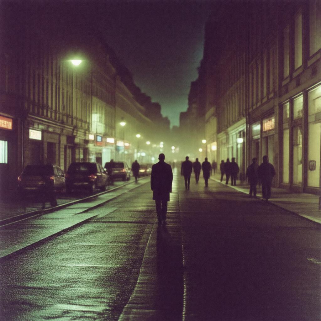 Click to view larger image AI-created image of Olof Palme assassination