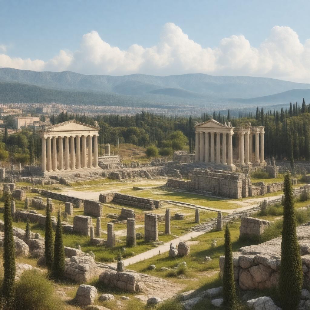 AI-created image of Olympia