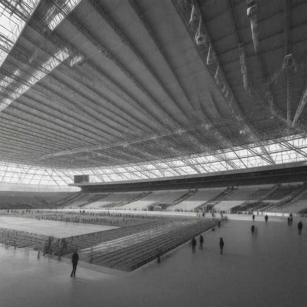 AI-created image of Olympic Stadium, Munich