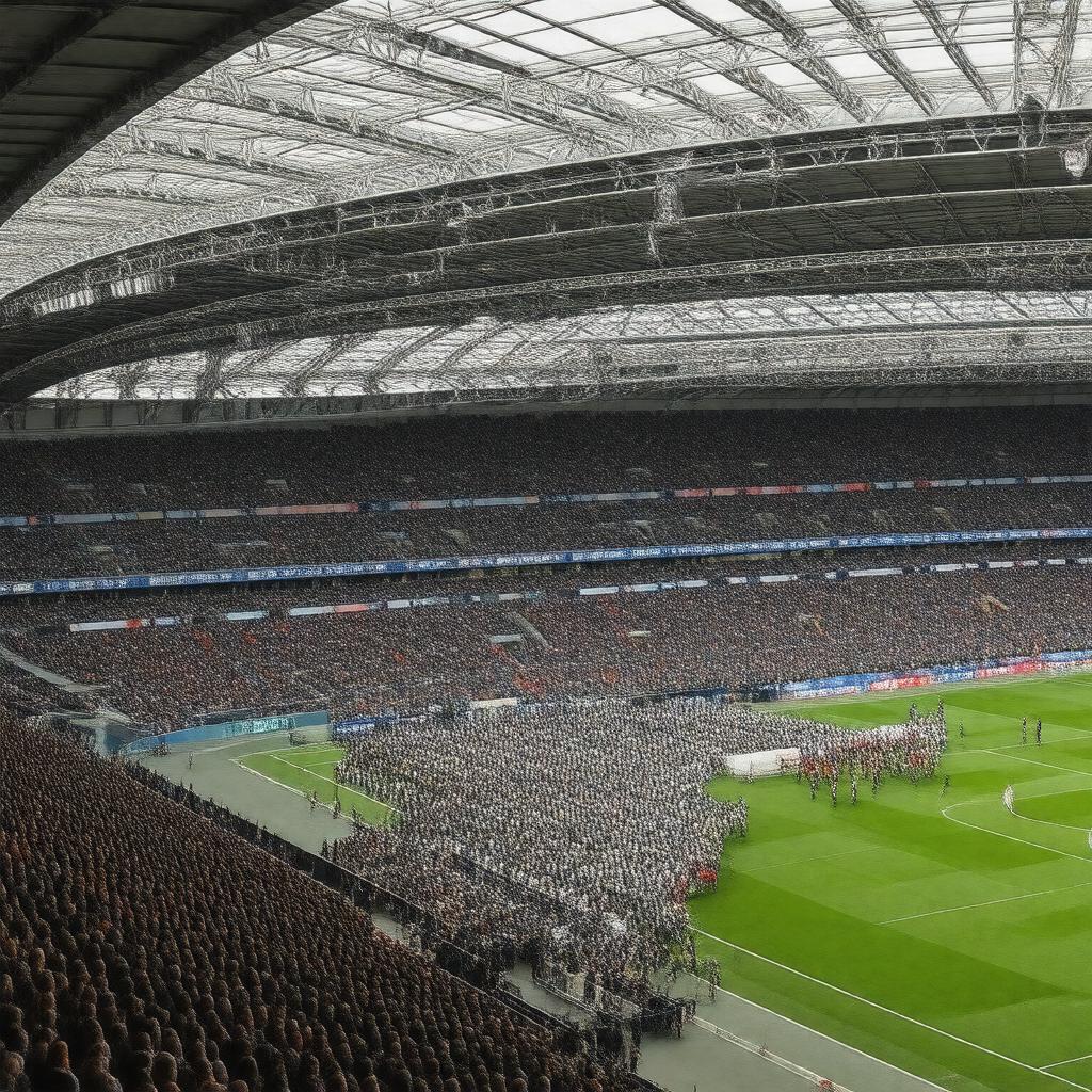 AI-created image of Olympique Lyonnais