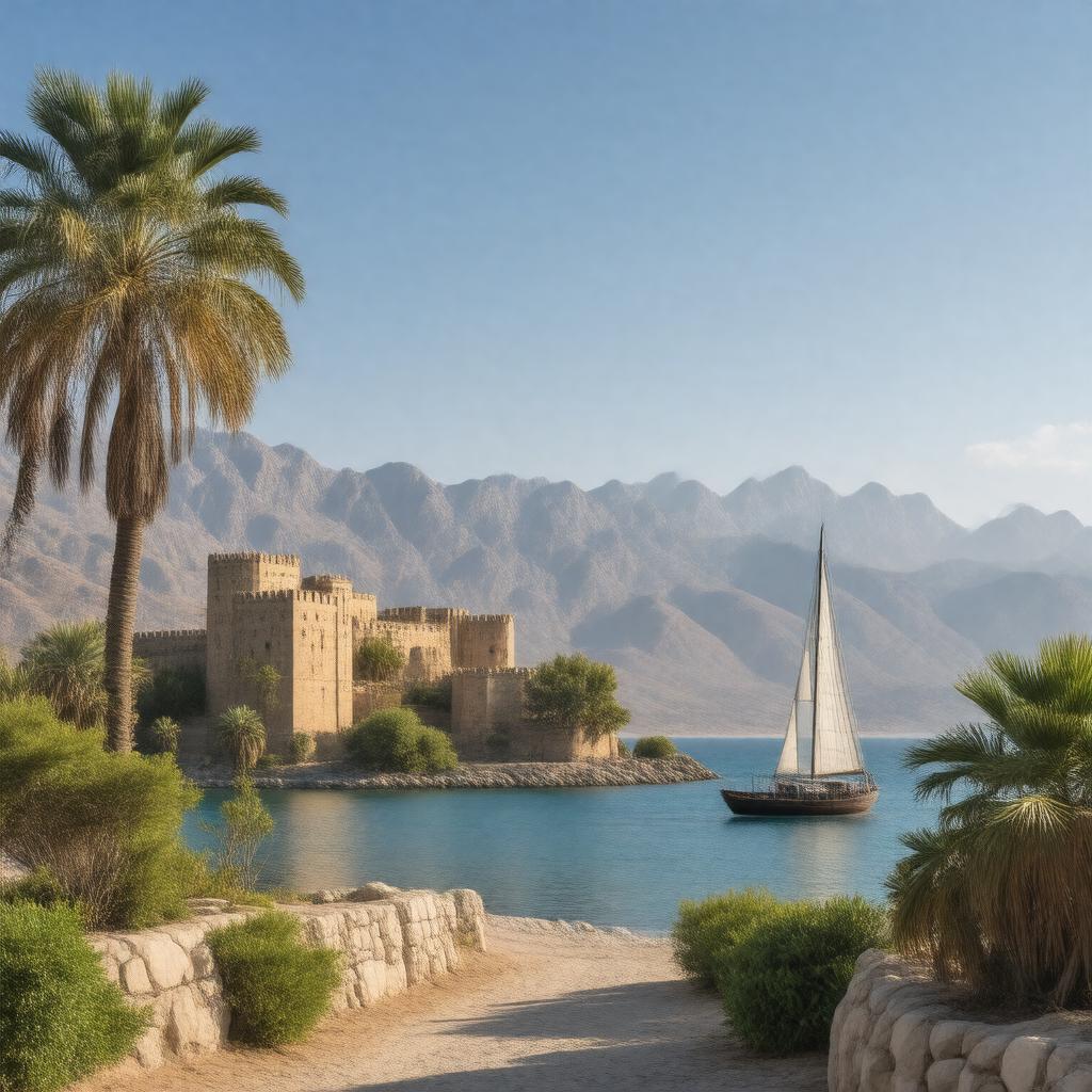 AI-created image of Oman