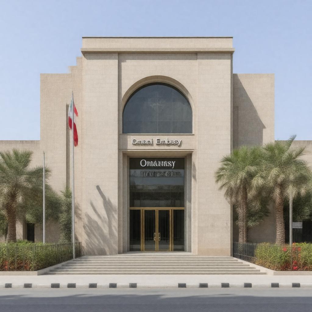 AI-created image of Omani Embassy