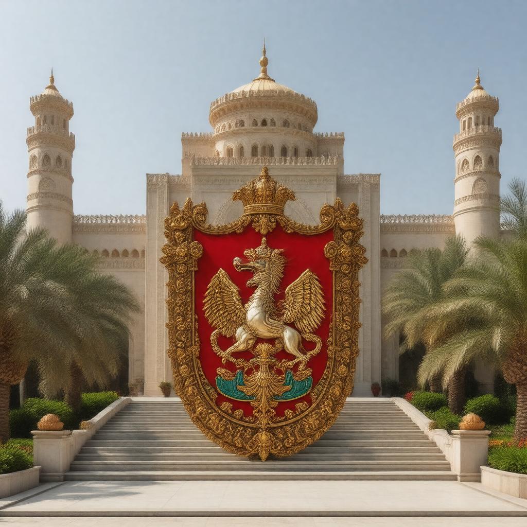 AI-created image of Omani Royal Family