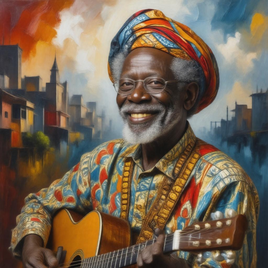 AI-created image of Omar Pène