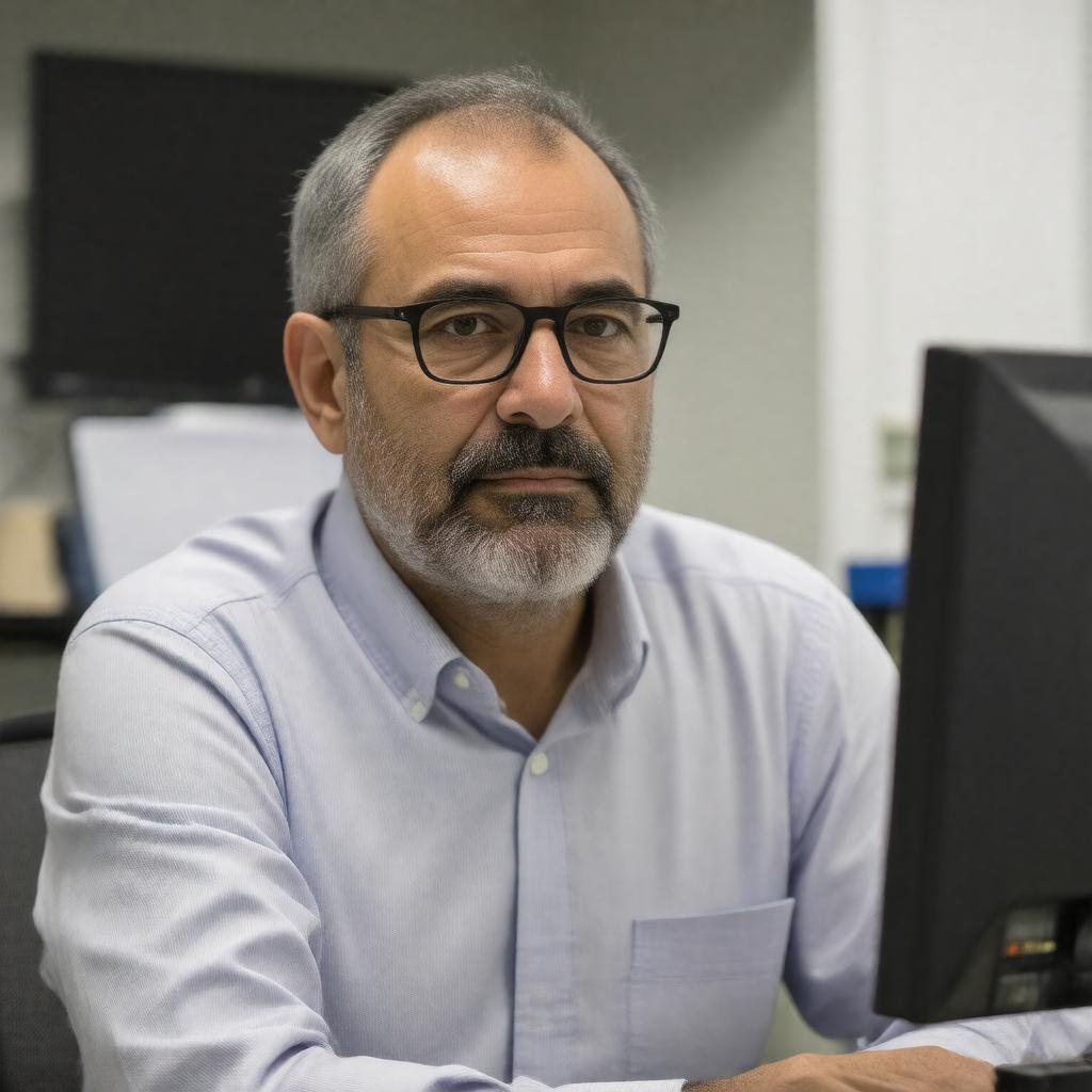 AI-created image of Omer Reingold