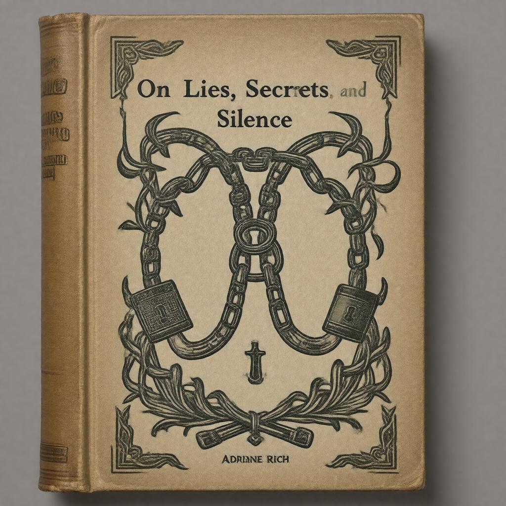 AI-created image of On Lies, Secrets, and Silence