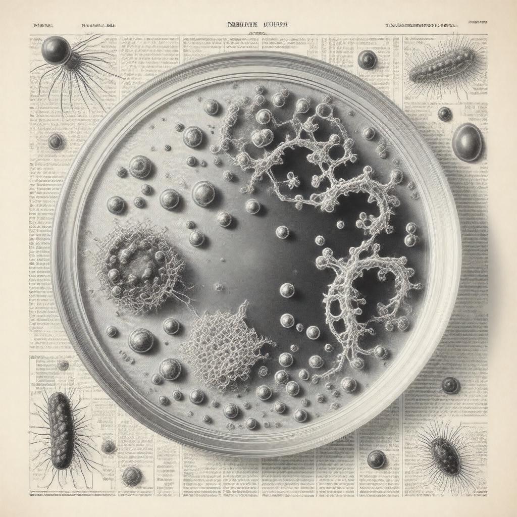 Click to view larger image AI-created image of On the Antibacterial Action of Cultures of a Penicillium