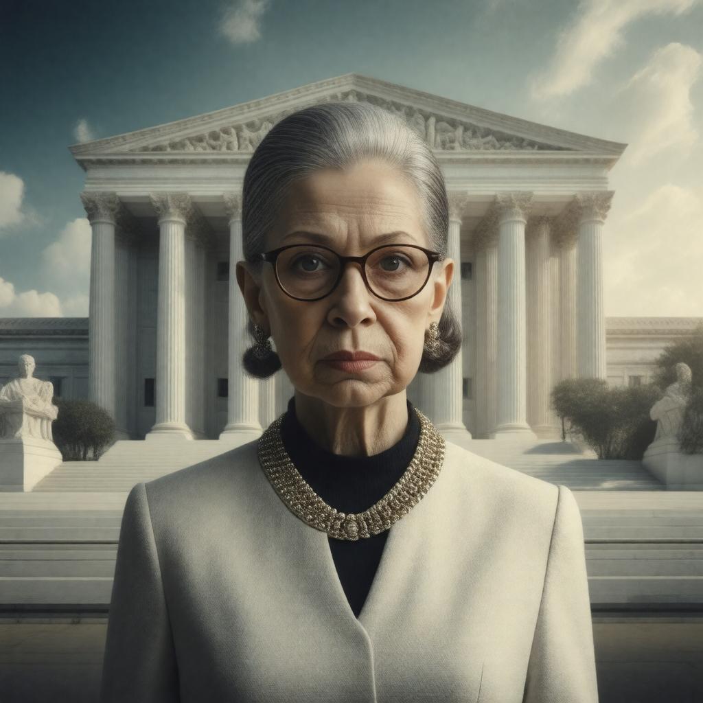 AI-created image of On the Basis of Sex (2018 film)