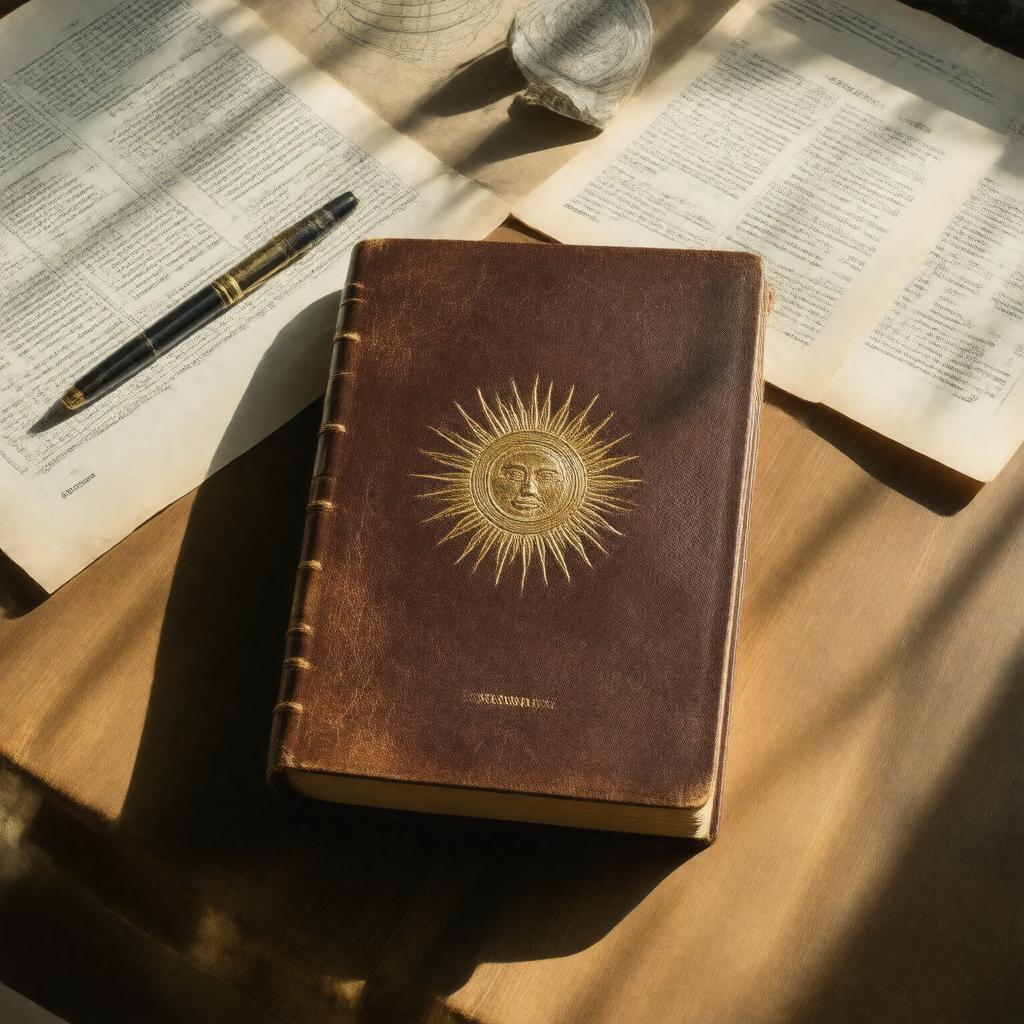 Click to view larger image AI-created image of On the Composition of the Sun’s Atmosphere