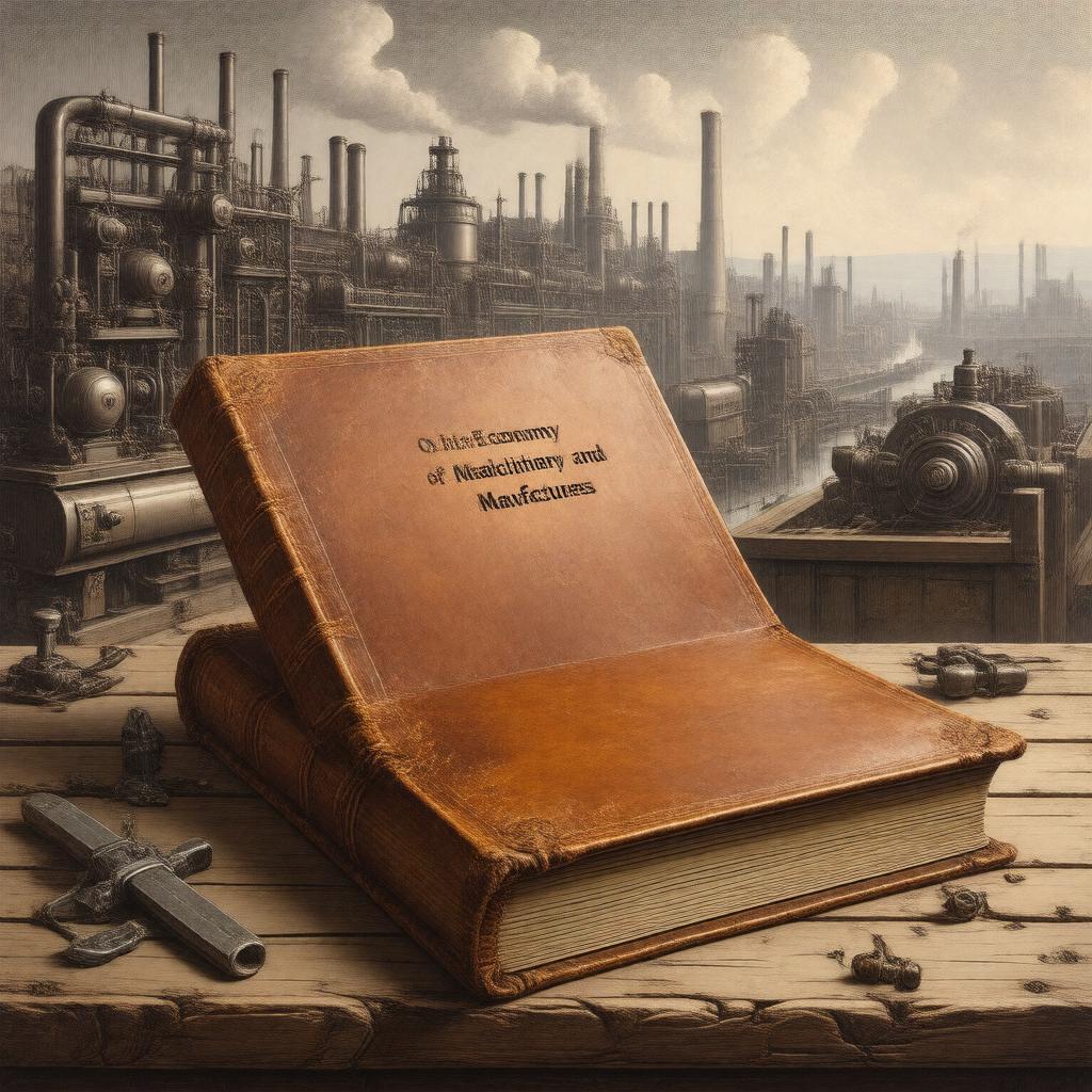 Click to view larger image AI-created image of On the Economy of Machinery and Manufactures