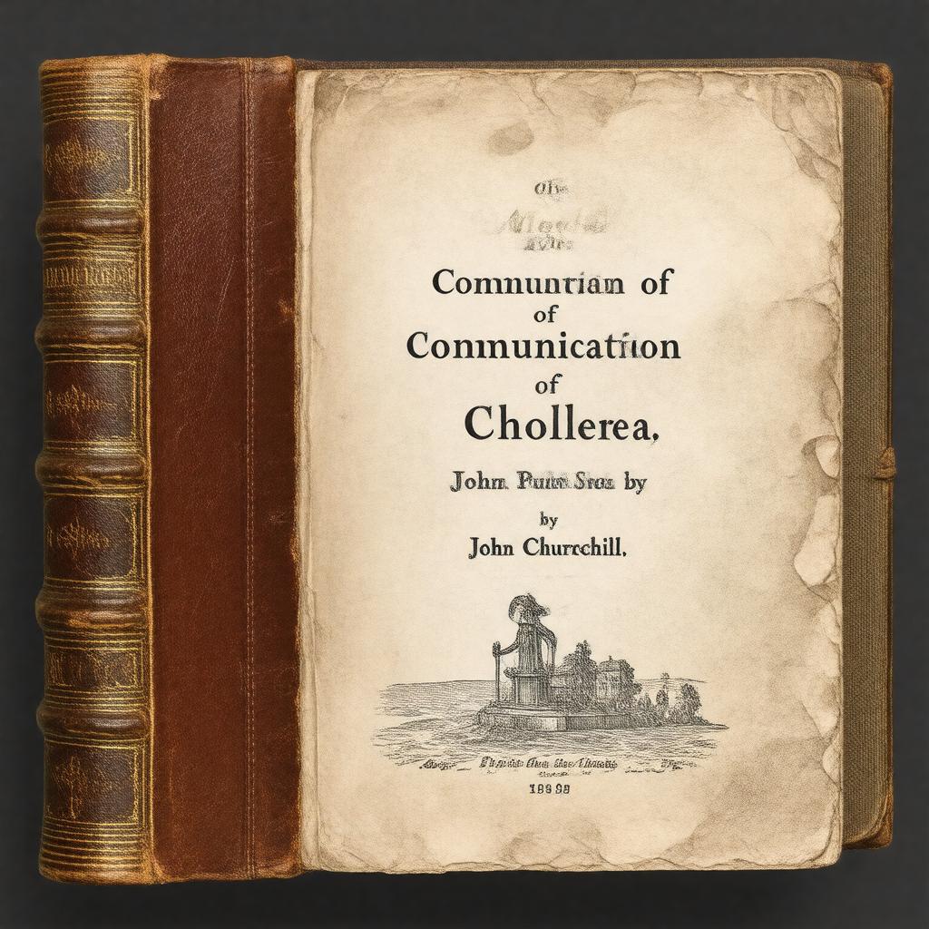 Click to view larger image AI-created image of On the Mode of Communication of Cholera