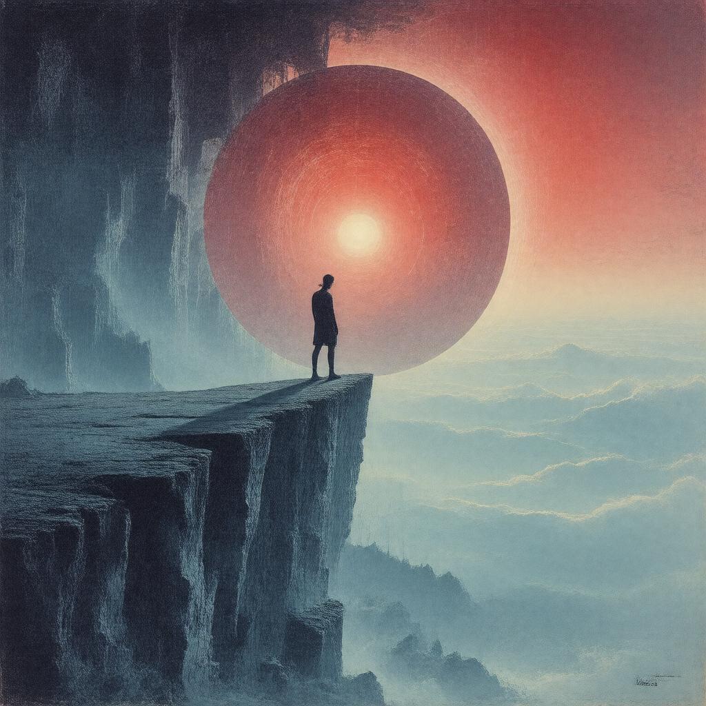 AI-created image of On the Turning Away