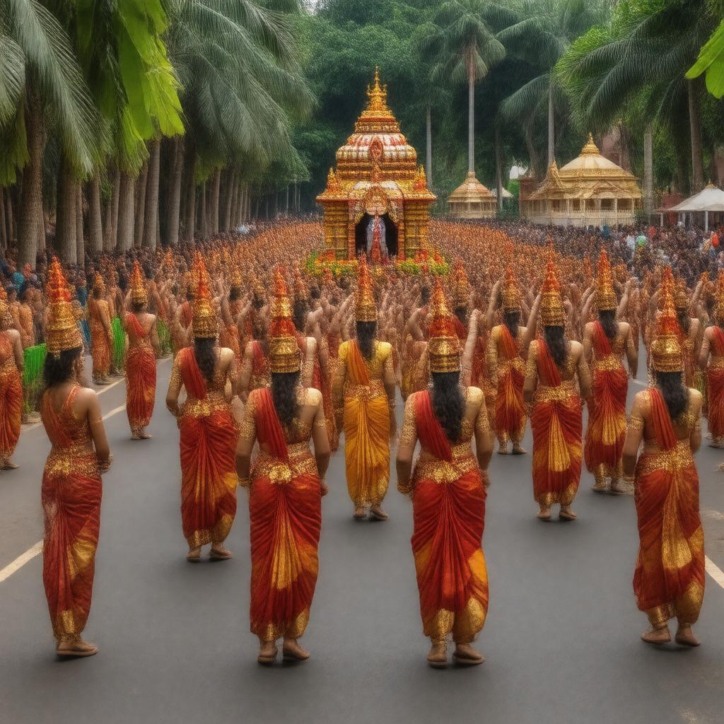 AI-created image of Onam
