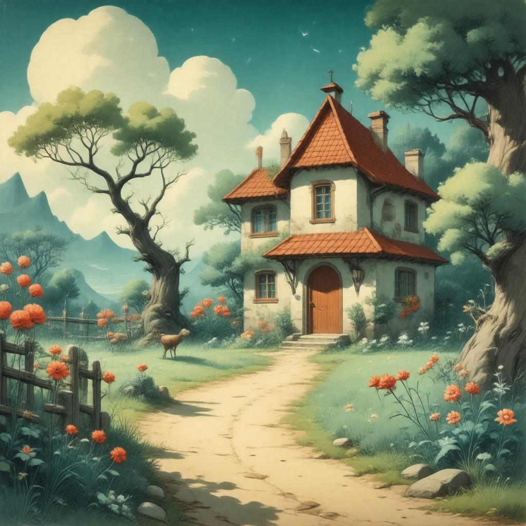 Click to view larger image AI-created image of Once Upon a Time (short)