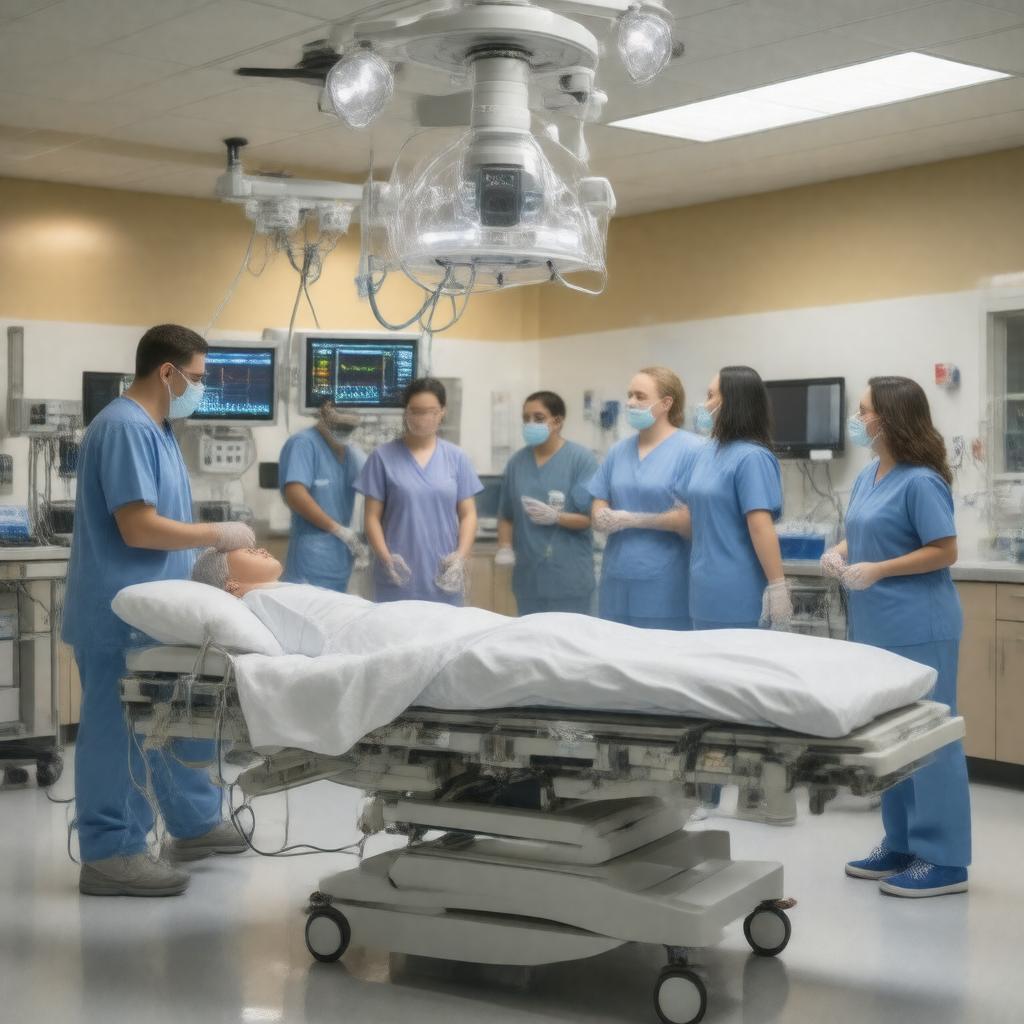 AI-created image of Oncology Section