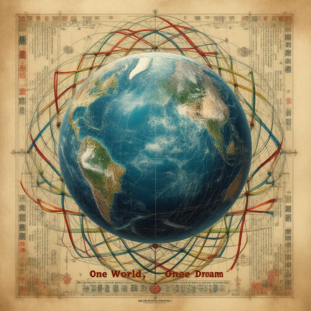 Click to view larger image AI-created image of One World, One Dream