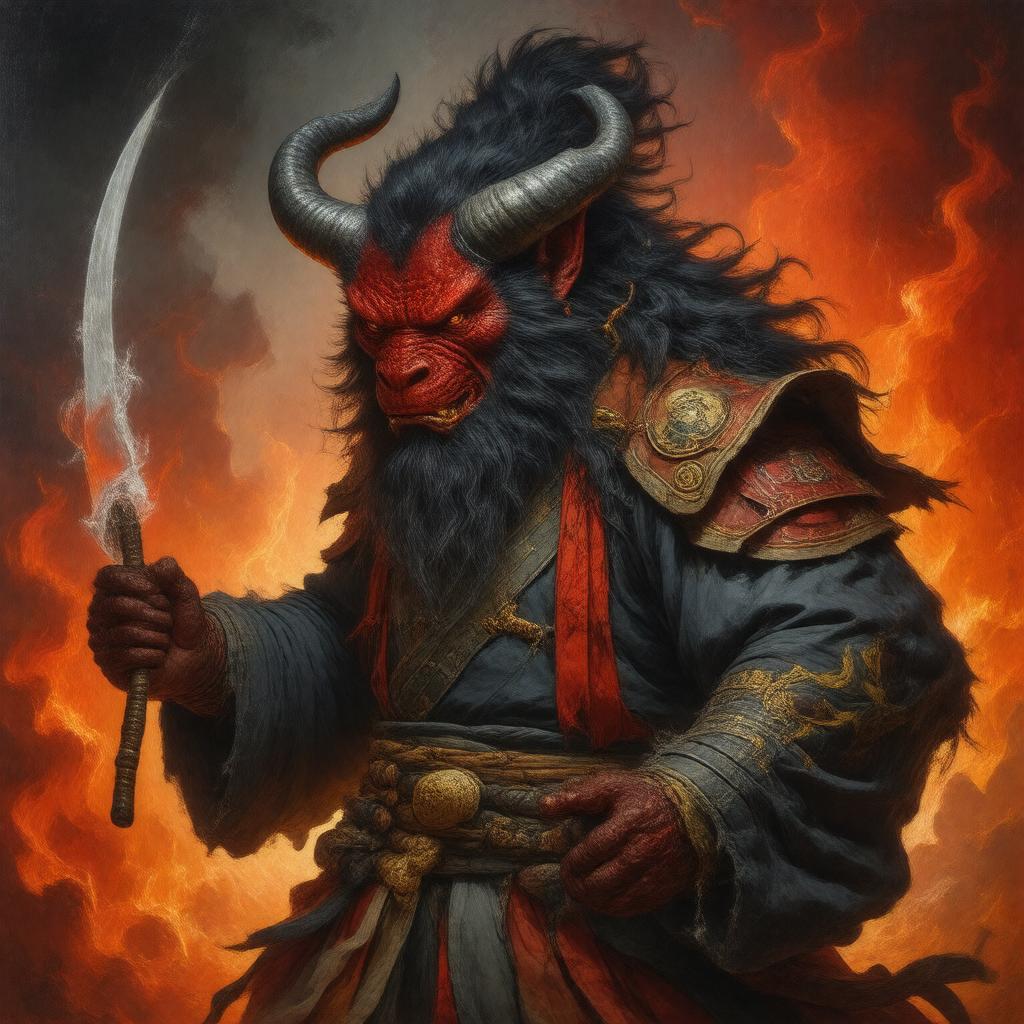 Click to view larger image AI-created image of Oni