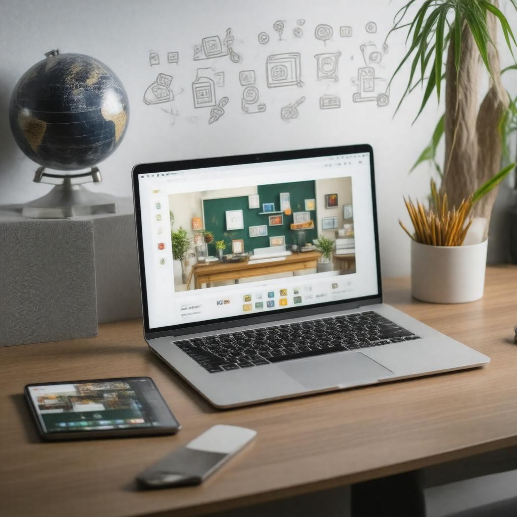 AI-created image of Online High School