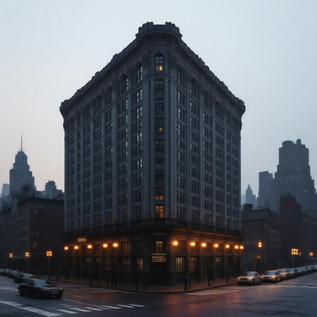 AI-created image of Only Murders in the Building