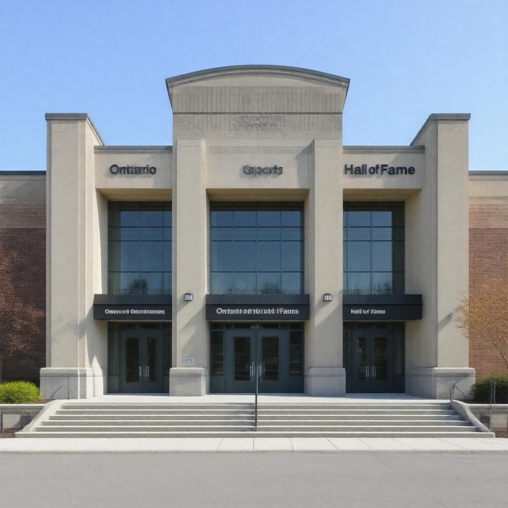 AI-created image of Ontario Sports Hall of Fame