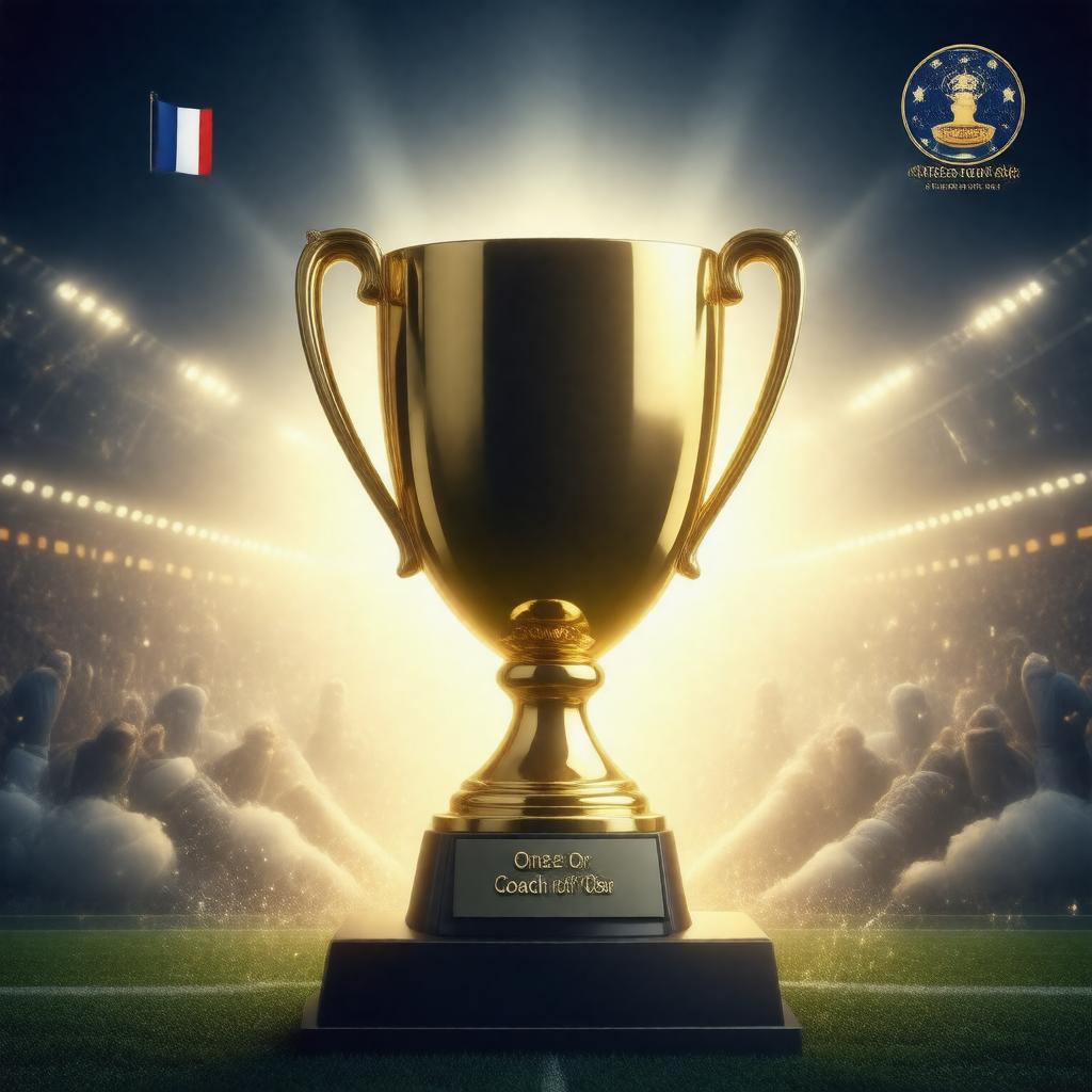 AI-created image of Onze d'Or Coach of the Year