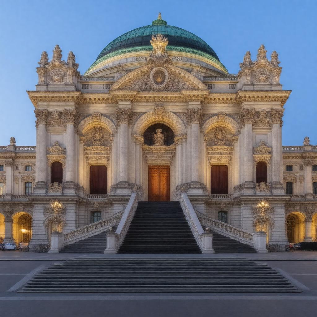 AI-created image of Opéra Garnier