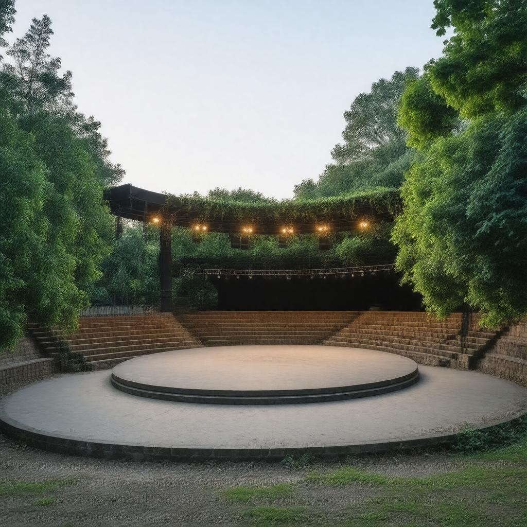 AI-created image of Open Air Theatre