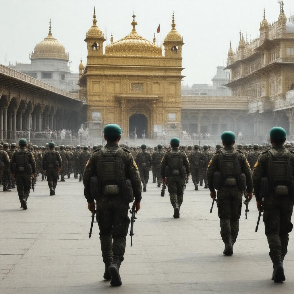 AI-created image of Operation Black Thunder