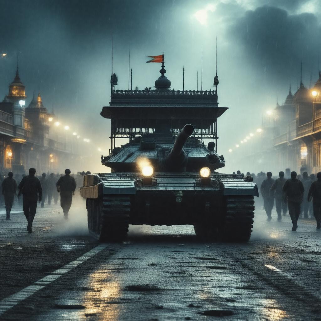 AI-created image of Operation Blue Star