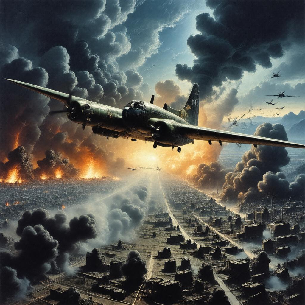Click to view larger image AI-created image of Operation Crossbow