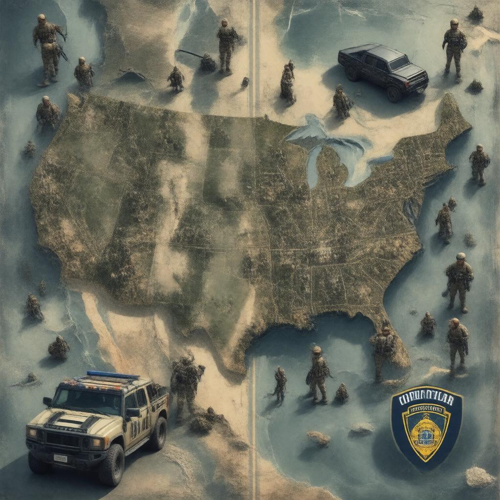 Click to view larger image AI-created image of Operation Crystal Shield
