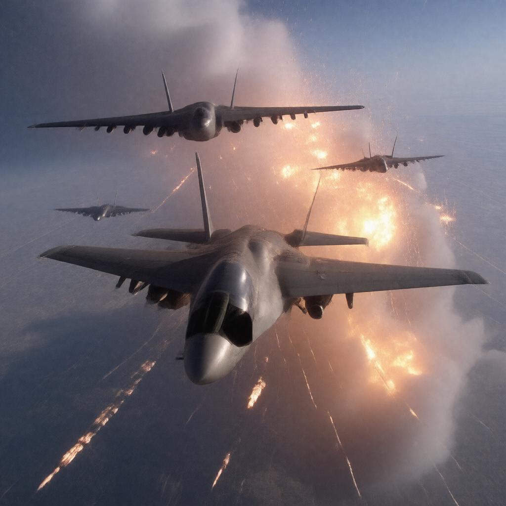 AI-created image of Operation Desert Fox