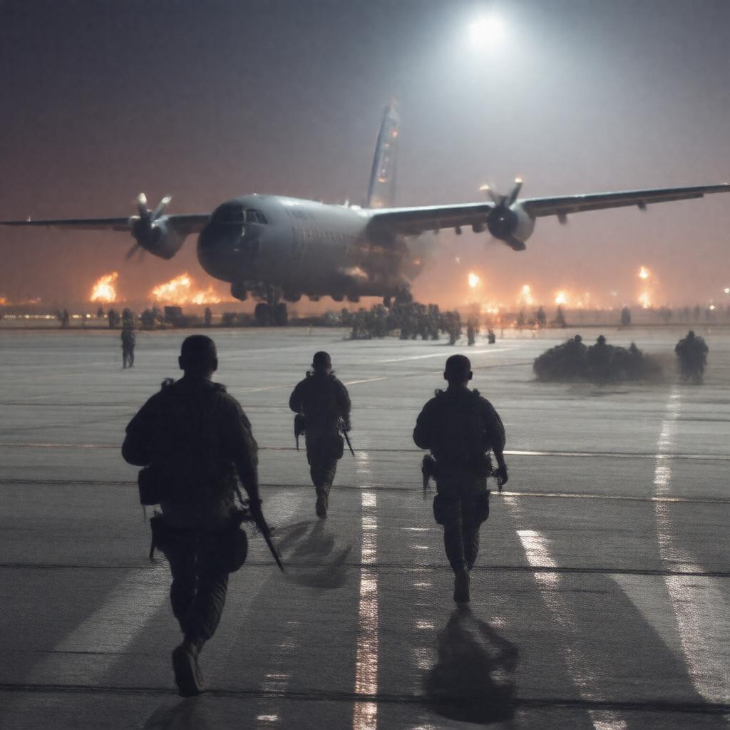 AI-created image of Operation Entebbe (1976)