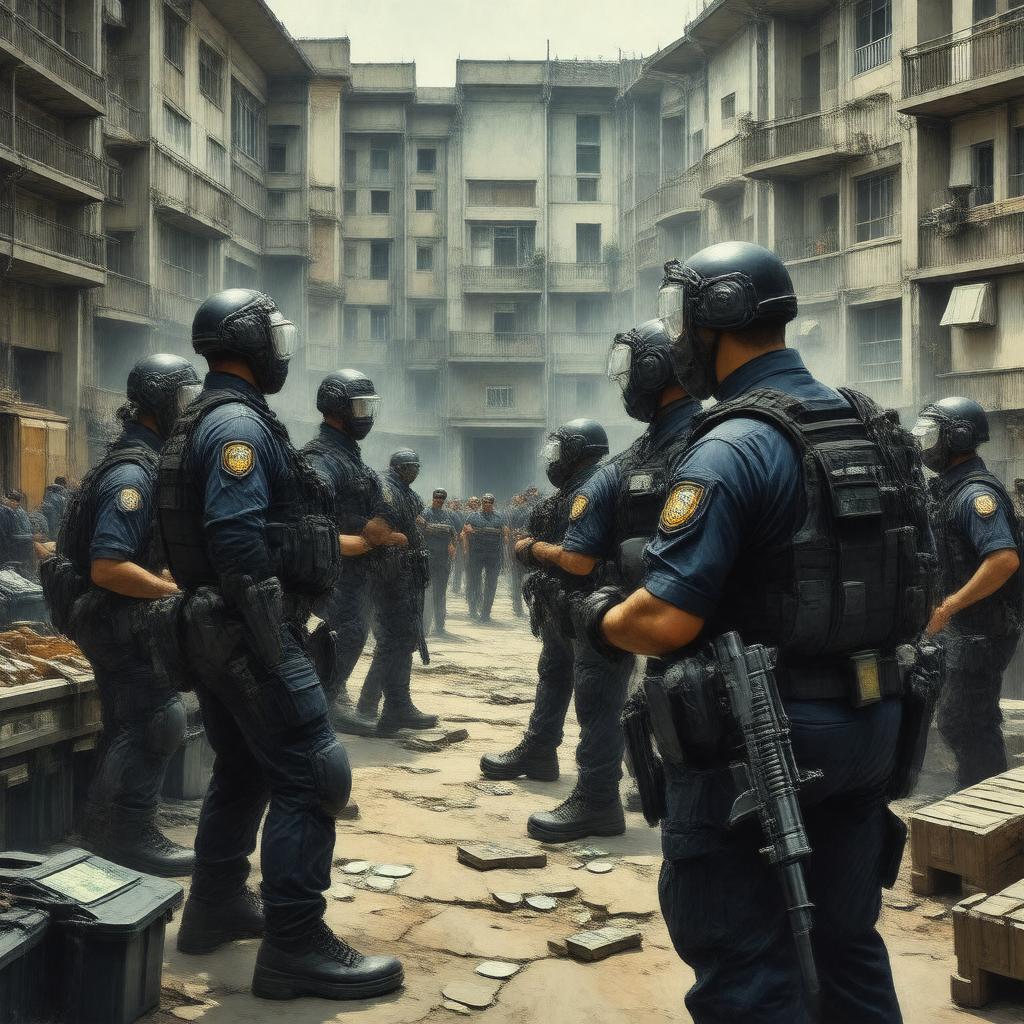 Click to view larger image AI-created image of Operation Green Ice