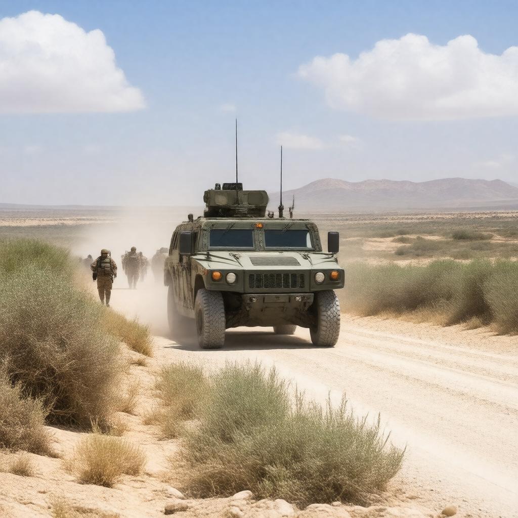 AI-created image of Operation Herrick