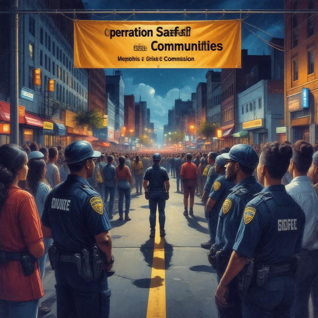 AI-created image of Operation Safe Communities